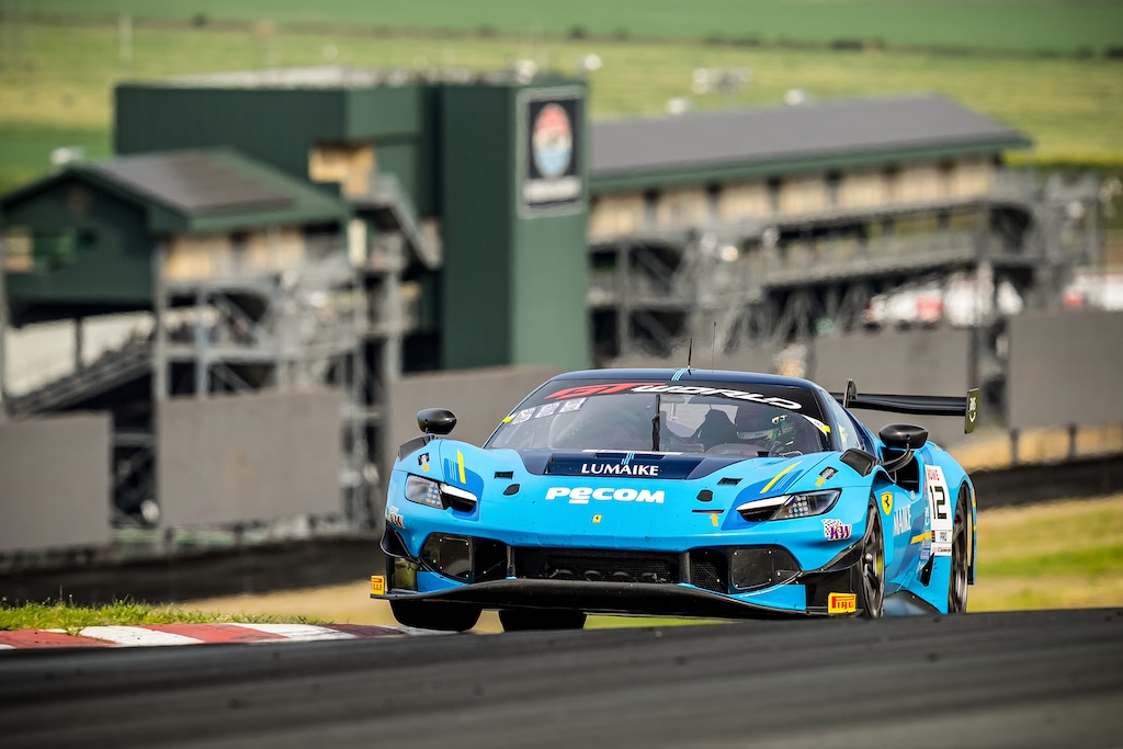 Frederik Schandorff på podiet i GTWC America-debut
(Foto: AF Corse)